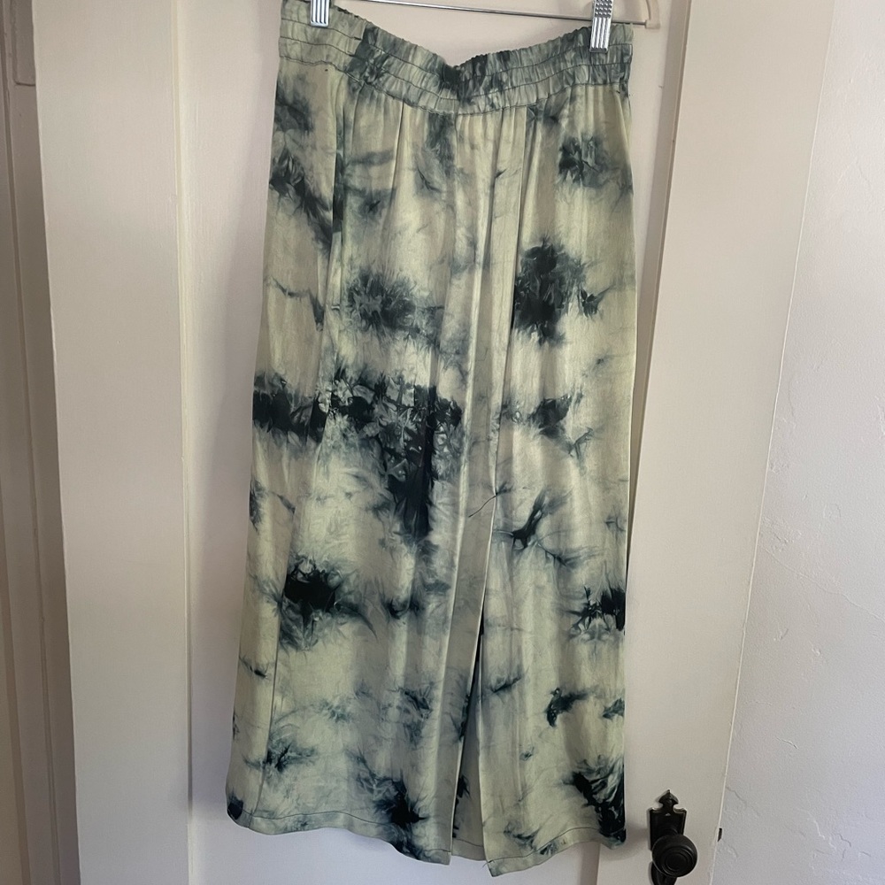 Zara tie dye midi skirt